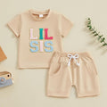 Lil Sis Top + Shorts Outfit
